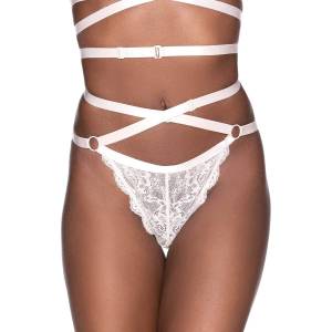 KILLSTAR Бикини (танга) KILLSTAR - Shes Deadly Lace - СЛОНОВА КОСТ - KSRA003281