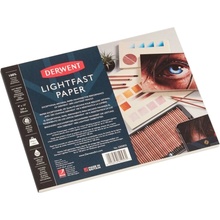 Papier Derwent Lightfast Paper Pad, 17,8 x 25,4 cm 300g, 20 listov