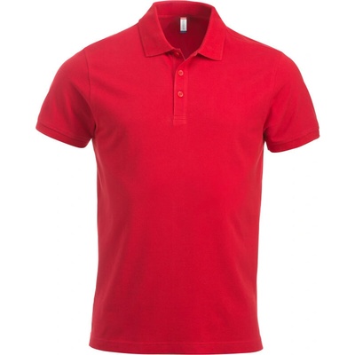 Clique polokošile Classic Lincoln S/S těžká bavlna krátký rukáv pánská COT67824400213-black