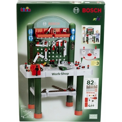 Theo Klein 8461 Bosch dětský pracovní stůl 82 dílů 8461TK