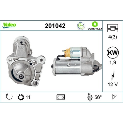 Startér VALEO 201042