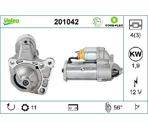 Startér VALEO 201042