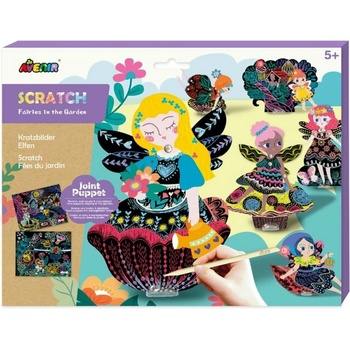 Pohyblivé škrabacie obrázky Víly