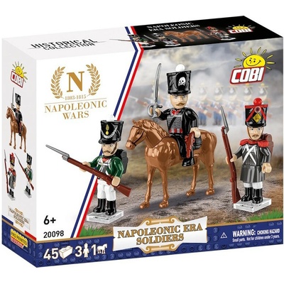 Cobi 20098 Vojaci napoleonskej éry 4 figúrky s doplnkami, 45 k