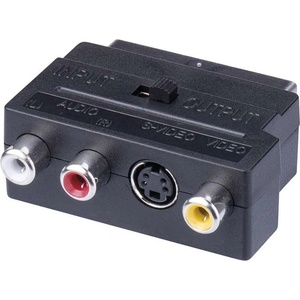 EMOS Редуктор scart към 3× cinch + svhs адаптер 71041 (1811000200)