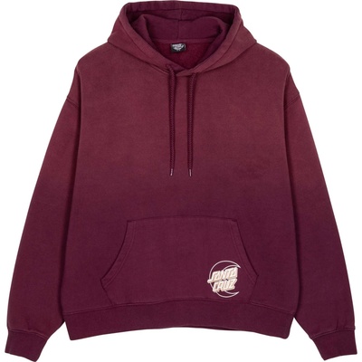 Santa Cruz Дамски суичър Santa Cruz Women's Imprint Moon Dot Hood Hoodie - Dark Cherry Wash - размер 6 (UK) (117-3317-0211)