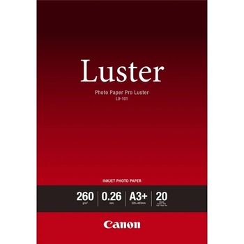 Canonpapir Canon Photo Paper Pro Luster 260g/m2 - A3+, 20 ковчега (6211B008)