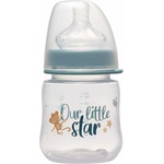 Nip Бебешко шише NIP - РР, Flow S, 0 м+, 150 ml, Boy (4000821350557) - baby