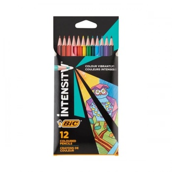 BIC Цветни моливи BIC Intensity 12 цвята