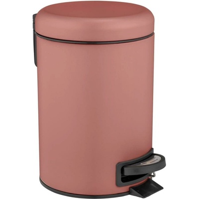 Wenko 25155100 - Koš na odpadky LEMAN růžová/černá WE0304