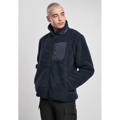 Urban Classics Мъжко яке Urban Classics Sherpa в тъмносин цвятUB-TB3833-01641 - Тъмносин, размер M