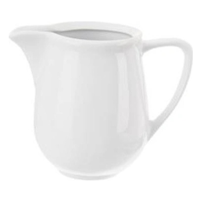 konvička na mléko MONA 100ml BÍ porcelánová