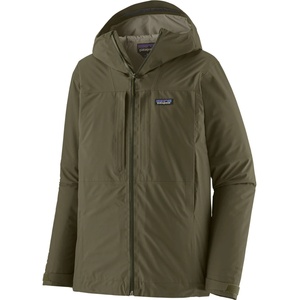Patagonia Мъжко водоустойчиво яке Patagonia Insulated Boulder Fork Rain Jacket Waterproof jacket - Basin Green - размер XS (002-4122-0111)