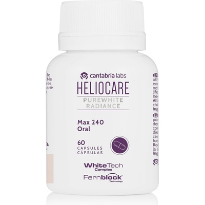 Heliocare Oral Purewhite 240 mg 60 kapsúl