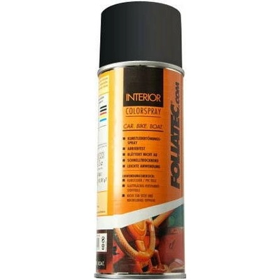 FOLIATEC barva na interiér černá lesklá 400 ml