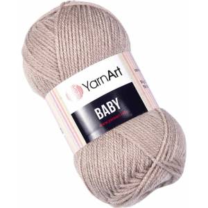 YARNART Baby 857 Sand Beige Плетива прежда (Baby 857)