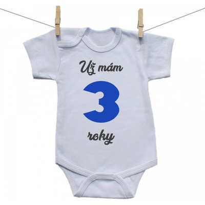 Boodyy Body s krátkym rukávom Už mám roky Chlapec