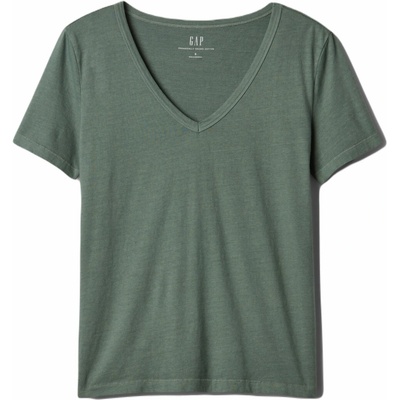 GAP Dámske tričko ORGANIC khaki