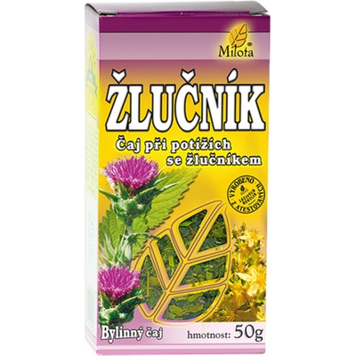Milota Žlučníkový čaj Bylinný Čaj 50 g