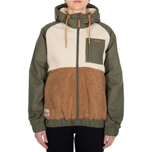 Iriedaily Дамско поларено яке Iriedaily Women's Arctikmix Jacket Fleece jacket - Dark Olive (105-4810-0113)