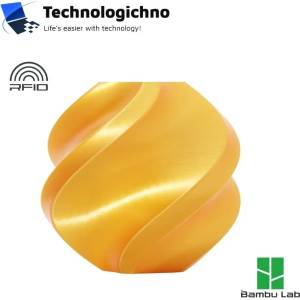 Bambu Lab PLA Silk+ Bambu Gold Refil No Spool (A06-Y1-1.75-1000-SPLFREE)