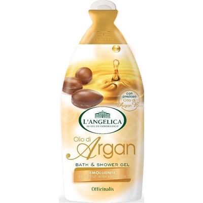 L'Angelica Officinalis sprchový gel a perličková koupel Olio di Argan Bio 500 ml