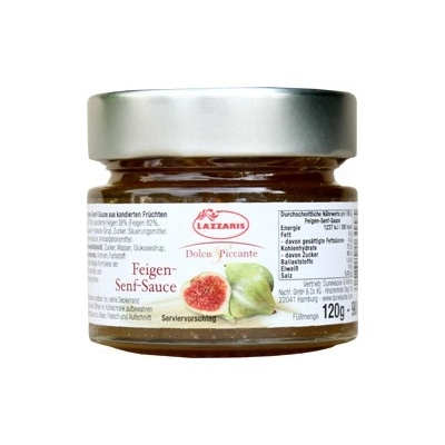 Lazzaris fíková hořčice 120g