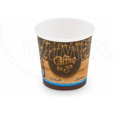 WIMEX s. r. o WIMEX s. r. o. Хартиена чаша "Coffee to go" Ø62 мм 110 ml `XS: 0, 08L/4oz` [50 бр. ]