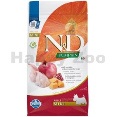 N&D Pumpkin Dog Adult Mini Grain Free Quail & Pomegranate 2 kg