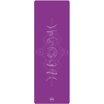 YOGGYS Large towel yoga moon phase