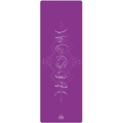 YOGGYS Large towel yoga moon phase