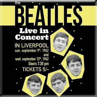 The Beatles Live in Concert Магнит (BEAT62MAG03)