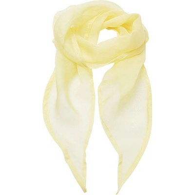 Premier Workwear šifónová šatka PR740 Lemon Pantone 127