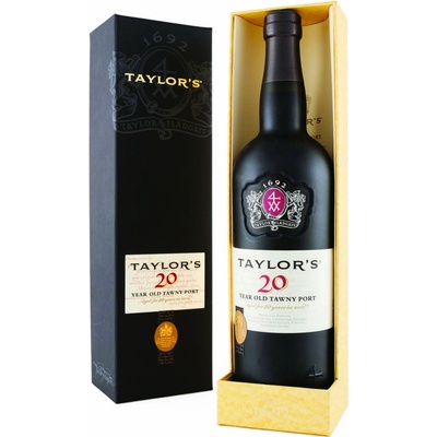 Taylor's 20 leté Tawny Port 20% 0,75 l (kazeta)