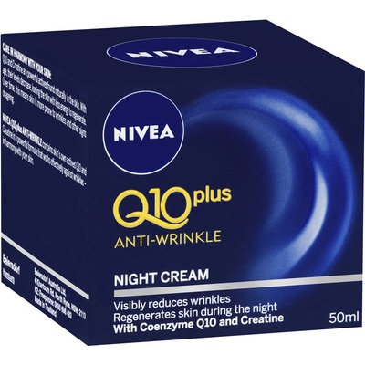 Nivea Visage Q10 Plus nočný krém proti vráskam 50 ml