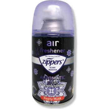 ZIPPERS ароматизатор, Лукс, Пълнител за машинка, Pearly Musk, 260мл