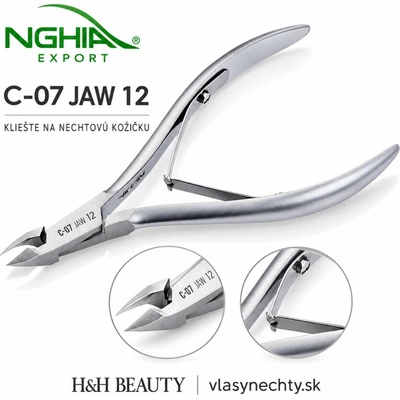 Nghia Export kliešte na nechtovú kožičku C-07 JAW 12