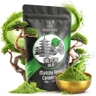 Mary Rose Certifikovaná japonská Matcha Tenno BIO CEREMONIALNÁ 30 g