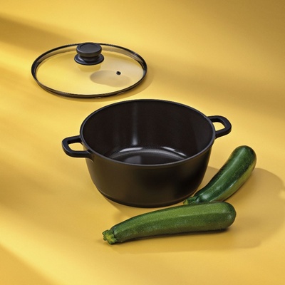 Kela 24 см тенджера с керамично покритие с капак KELA от серия Atura