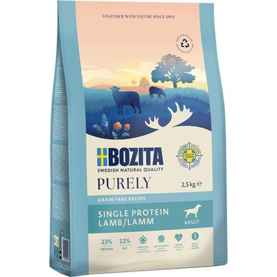Bozita Purely Adult Grain Free Lamb 2 x 2,5 kg
