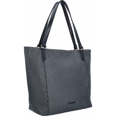 Le Sands dámská kabelka ELEGANTNÍ ČERNÁ SHOPPER PRO KAŽDÝ DEN Černá