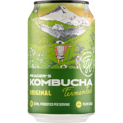 Pragers Kombucha Original 330 ml – Zboží Dáma