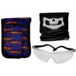 LEAN Toys Commando Outfit Policeman Costume Cartridges Glasses Scarf Vest