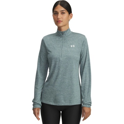 Under Armour TECH 1/2 ZIP TWIST W modrá 1384225-587