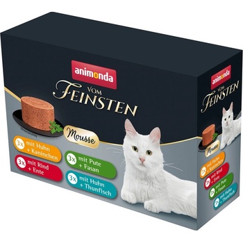 Vom Feinsten Adult Mousse různé druhy 24 x 85 g