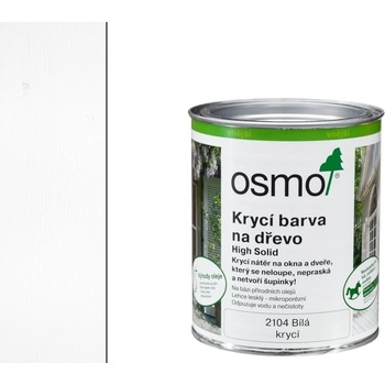 Osmo 2104 Krycia farba na drevo 0,75 l Biela