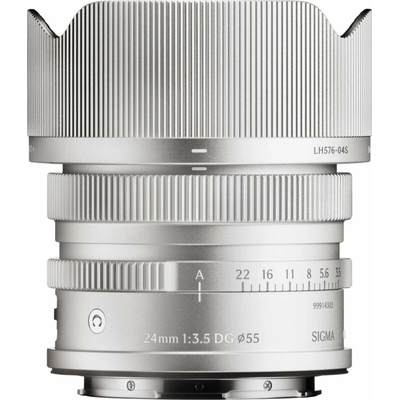 Sigma 24 mm f/3,5 DG Contemporary I series pro L mount stříbrný