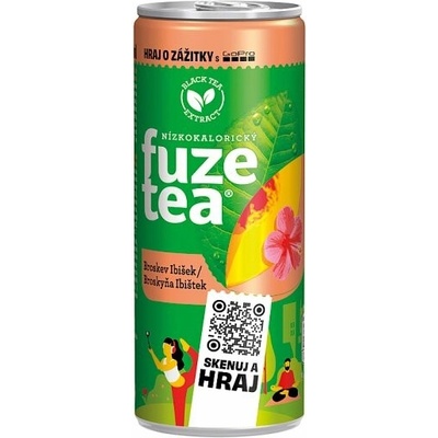 FuzeTea Broskev ibišek 250 ml