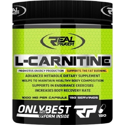 REAL PHARM L-Carnitine 1000 mg, 150 Capsules