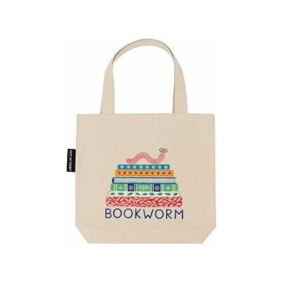 Bookworm mini tote bag Out of Print